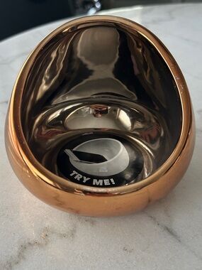 Copper Ceramic Decorative Bowl - Phone sound amplifier
